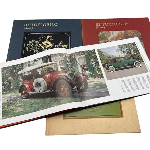 Vtg Automobile Quarterly Vol. 6 Issues 1-4 Complete Book Set w Poster Inserts - Picture 5 of 12